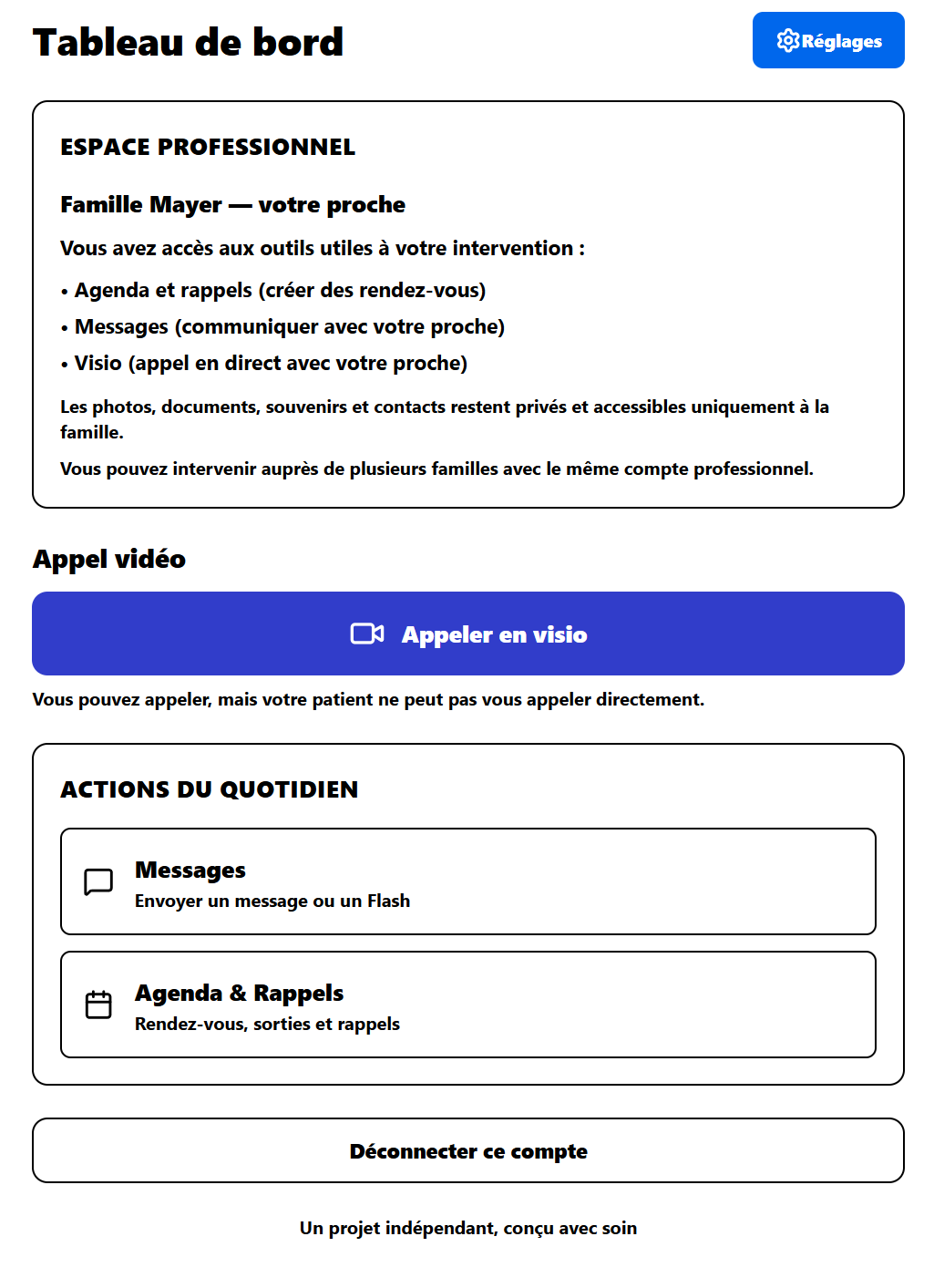 Espace pro